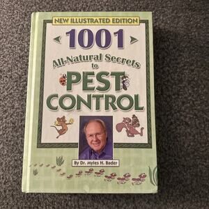 NEW 1001 All Natural Secrets to Pest Control Book